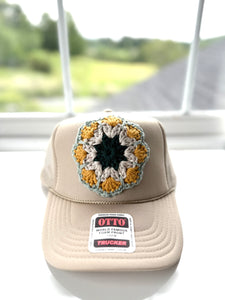 Crochet Trucker Hat