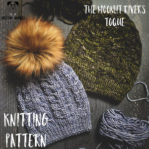 The Moonlit Rivers Toque KNITTING PATTERN