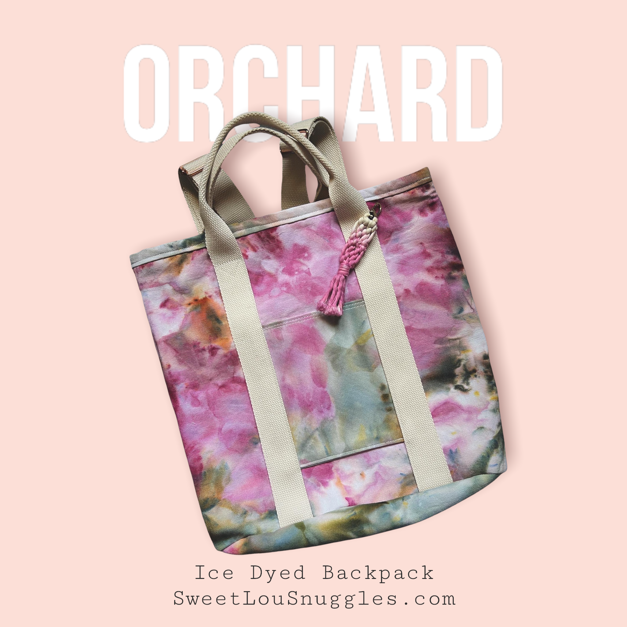 Ice Dyed Backpack - Orchard
