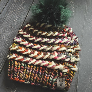 Twisted Candy Beanie